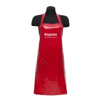 KAPOUS Передник лаковый красный