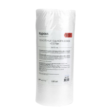 KAPOUS Полотенце одноразовое соты в рулоне р-р 35 х 70 cм, 50 г/м2 (100 шт/рулон)