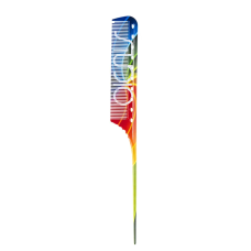 STUDIO Расческа парикмахерская с пластиковым хвостиком (217 х 25 мм) 