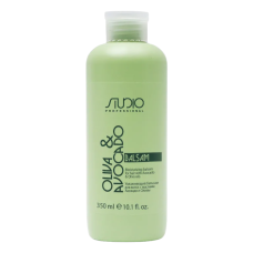 STUDIO Увлажняющий бальзам для волос с маслами Авокадо и Оливы (350 мл)