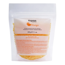 KAPOUS Гелевый воск в гранулах с ароматом «Манго» (200 гр)