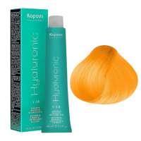 KAPOUS Hyaluronic Крем-краска, 03 Усилитель золотой (100 мл)