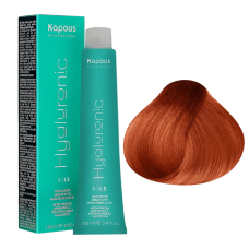KAPOUS Hyaluronic Крем-краска, 04 Усилитель медный (100 мл)