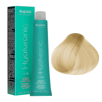 KAPOUS Hyaluronic Крем-краска, 10.0 Платиновый блондин (100 мл)