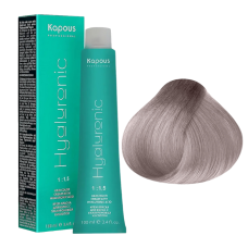 KAPOUS Hyaluronic Крем-краска, 10.28 Платиновый блондин перламутровый шоколадный (100 мл)