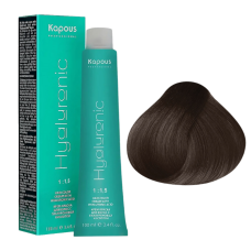 KAPOUS Hyaluronic Крем-краска, 4.575 Коричневый пралине (100 мл)