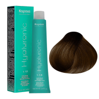 KAPOUS Hyaluronic Крем-краска, 5.3 Светлый коричневый золотистый (100 мл)