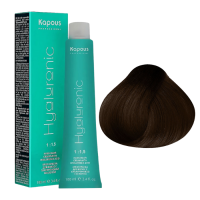 KAPOUS Hyaluronic Крем-краска, 5.35 Светлый коричневый каштановый (100 мл)