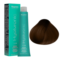 KAPOUS Hyaluronic Крем-краска, 5.43 Светлый коричневый медный золотистый (100 мл)