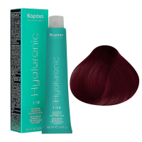 KAPOUS Hyaluronic Крем-краска, 5.66 Светлый коричневый красный интенсивный (100 мл)