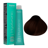 KAPOUS Hyaluronic Крем-краска, 5.8 Светлый коричневый шоколад (100 мл)