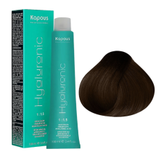 KAPOUS Hyaluronic Крем-краска, 6.0 Темный блондин (100 мл)