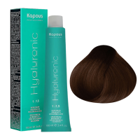 KAPOUS Hyaluronic Крем-краска, 6.35 Темный блондин каштановый (100 мл)