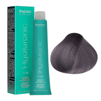 KAPOUS Hyaluronic Крем-краска, 7.12 Блондин пепельный перламутровый (100 мл)