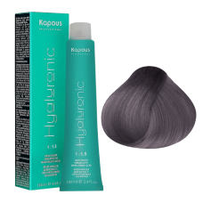 KAPOUS Hyaluronic Крем-краска, 7.12 Блондин пепельный перламутровый (100 мл)