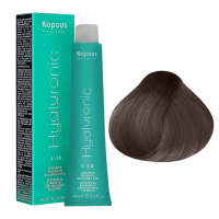 KAPOUS Hyaluronic Крем-краска, 7.28 Блондин перламутровый шоколадный (100 мл)