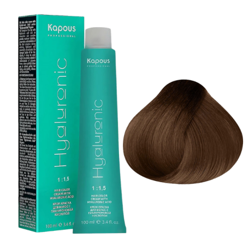 KAPOUS Hyaluronic Крем-краска, 7.32 Блондин палисандр (100 мл)