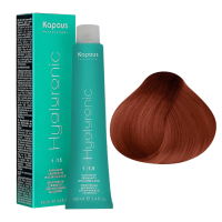 KAPOUS Hyaluronic Крем-краска, 7.4 Блондин медный (100 мл)