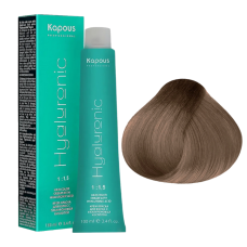 KAPOUS Hyaluronic Крем-краска, 7.23 Блондин перламутровый (100 мл)