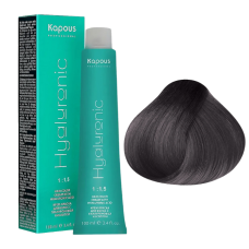 KAPOUS Hyaluronic Крем-краска, 8.18 Светлый блондин лакричный (100 мл)