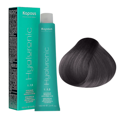 KAPOUS Hyaluronic Крем-краска, 8.18 Светлый блондин лакричный (100 мл)