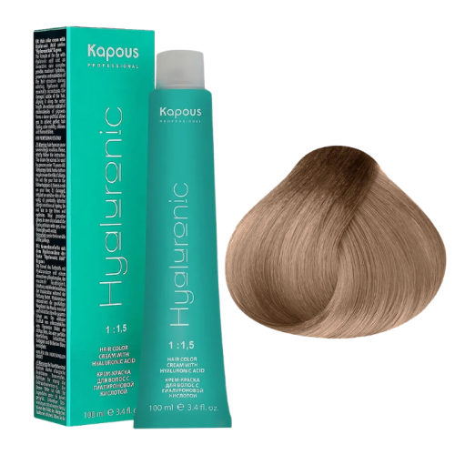 KAPOUS Hyaluronic Крем-краска, 8.23 Светлый блондин перламутровый (100 мл)