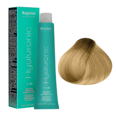 KAPOUS Hyaluronic Крем-краска, 8.3 Светлый блондин золотистый (100 мл)