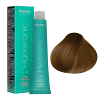KAPOUS Hyaluronic Крем-краска, 8.8 Светлый блондин лесной орех (100 мл)