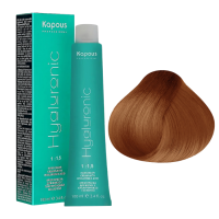 KAPOUS Hyaluronic Крем-краска, 9.44 Очень светлый блондин медный интенсивный (100 мл)