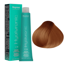 KAPOUS Hyaluronic Крем-краска, 9.44 Очень светлый блондин медный интенсивный (100 мл)