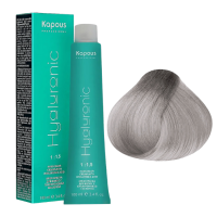 KAPOUS Hyaluronic Крем-краска, 9.12 Очень светлый блондин пепельный перламутровый (100 мл)