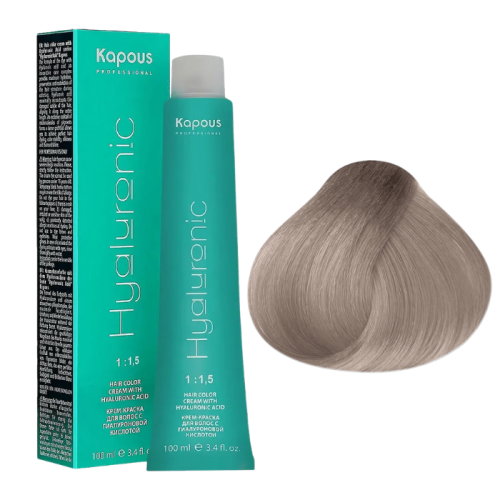 KAPOUS Hyaluronic Крем-краска, 9.28 Очень светлый блондин перламутровый шоколадный (100 мл)