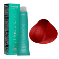 KAPOUS Hyaluronic Крем-краска, Специальное мелирование красный (100 мл)