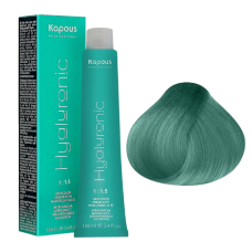 KAPOUS Hyaluronic Крем-краска, Специальное мелирование изумруд (100 мл)