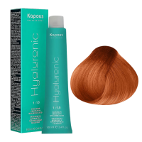 KAPOUS Hyaluronic Крем-краска, 04 Усилитель медный (100 мл)