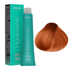 KAPOUS Hyaluronic Крем-краска, 04 Усилитель медный (100 мл)