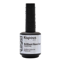 KAPOUS «Вrilliant Base Coat Crystal Frosty» Базовое покрытие, морозный (15 мл)