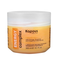 KAPOUS «ENERGY complex» Крем-парафин с эфирными маслами Апельсина, Мандарина и Грейпфрута (300 мл)