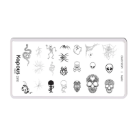 KAPOUS «Crazy story» Mystic, пластина для стемпинга