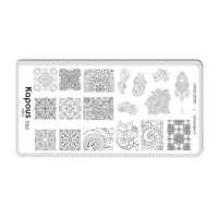 KAPOUS «Crazy story» Ornament 3, пластина для стемпинга