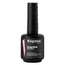 KAPOUS «ShapeNail» Жидкий полигель для моделирования ногтей, королевская сакура (15 мл)