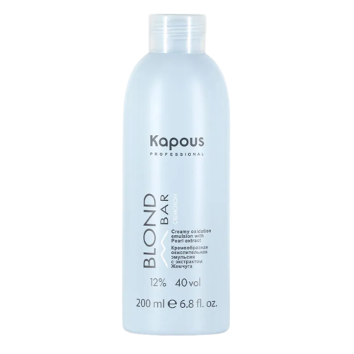 KAPOUS “Blond Bar” Кремообразная окислительная эмульсия 12% (200 мл)
