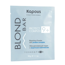 KAPOUS Обесцвечивающая пудра с защитным комплексом 9+ (30 гр)