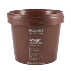 KAPOUS «Non Ammonia» Обесцвечивающий порошок с кератином для волос (500 гр)