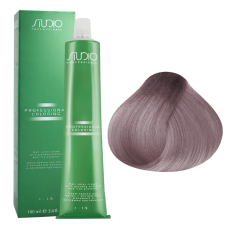 STUDIO Крем-краска 911 супер-осветляющий серебристо-пепельный блонд (100мл)