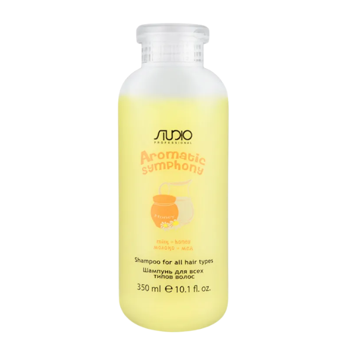 STUDIO Шампунь для всех типов волос «Молоко и мед» (350 мл)