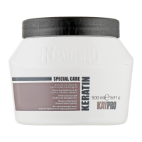 KAYPRO SPECIAL CARE KERATIN Восстанавливающая маска с кератином для химически-обработанных волос (500 мл)