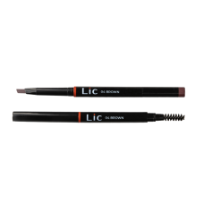 LIC Mechanical eyebrow pencil NEW Карандаш механический для бровей с треугольным грифелем (04 Brown) 