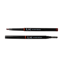 LIC Mechanical eyebrow pencil NEW Карандаш механический для бровей с треугольным грифелем (05 Deep brown) 