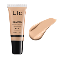 LIC Soft velvet foundation NEW Крем тональный (03Y) 10 мл 